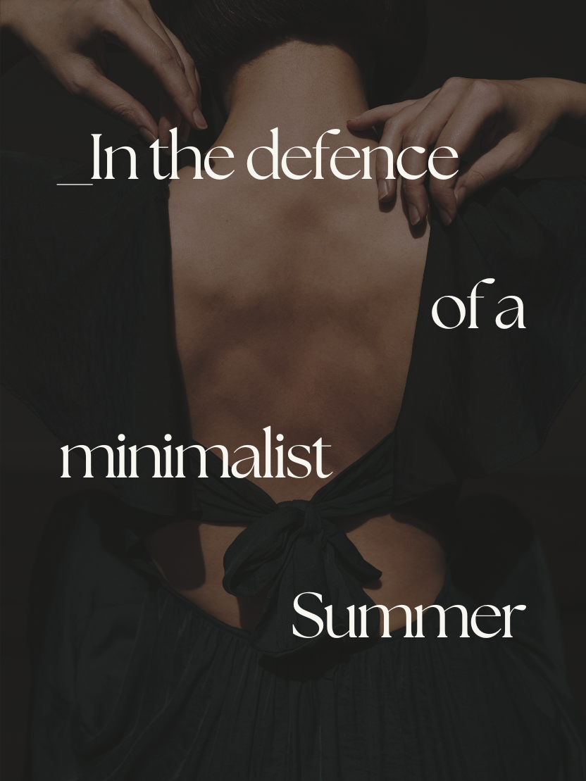 In defence of a minimalist Summer
