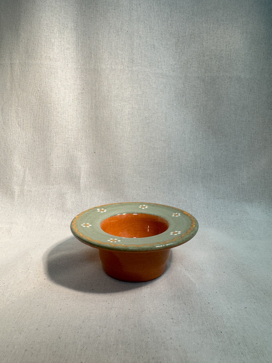 Terracotta eggcup