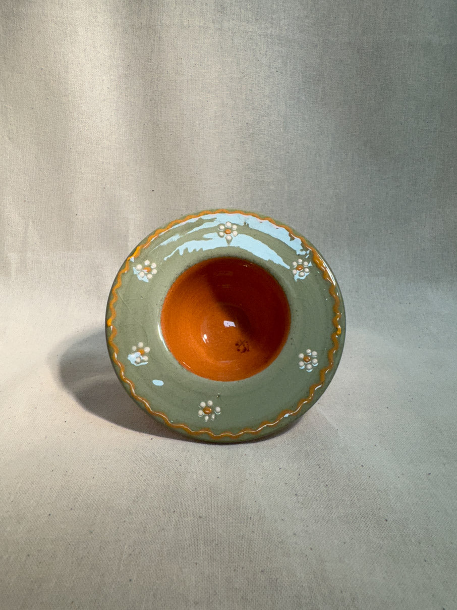 Terracotta eggcup
