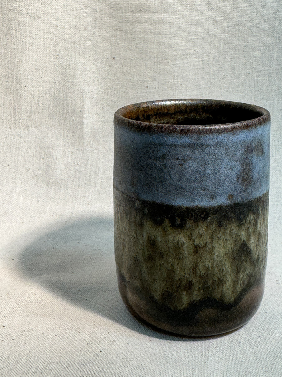 Glazed ceramic pot