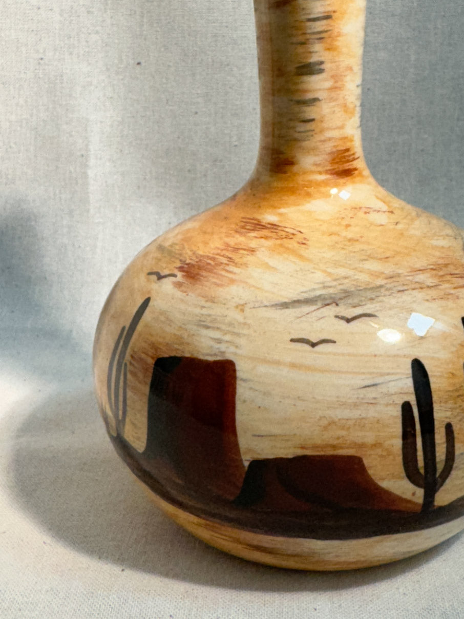 Western / Cowboy bud vase