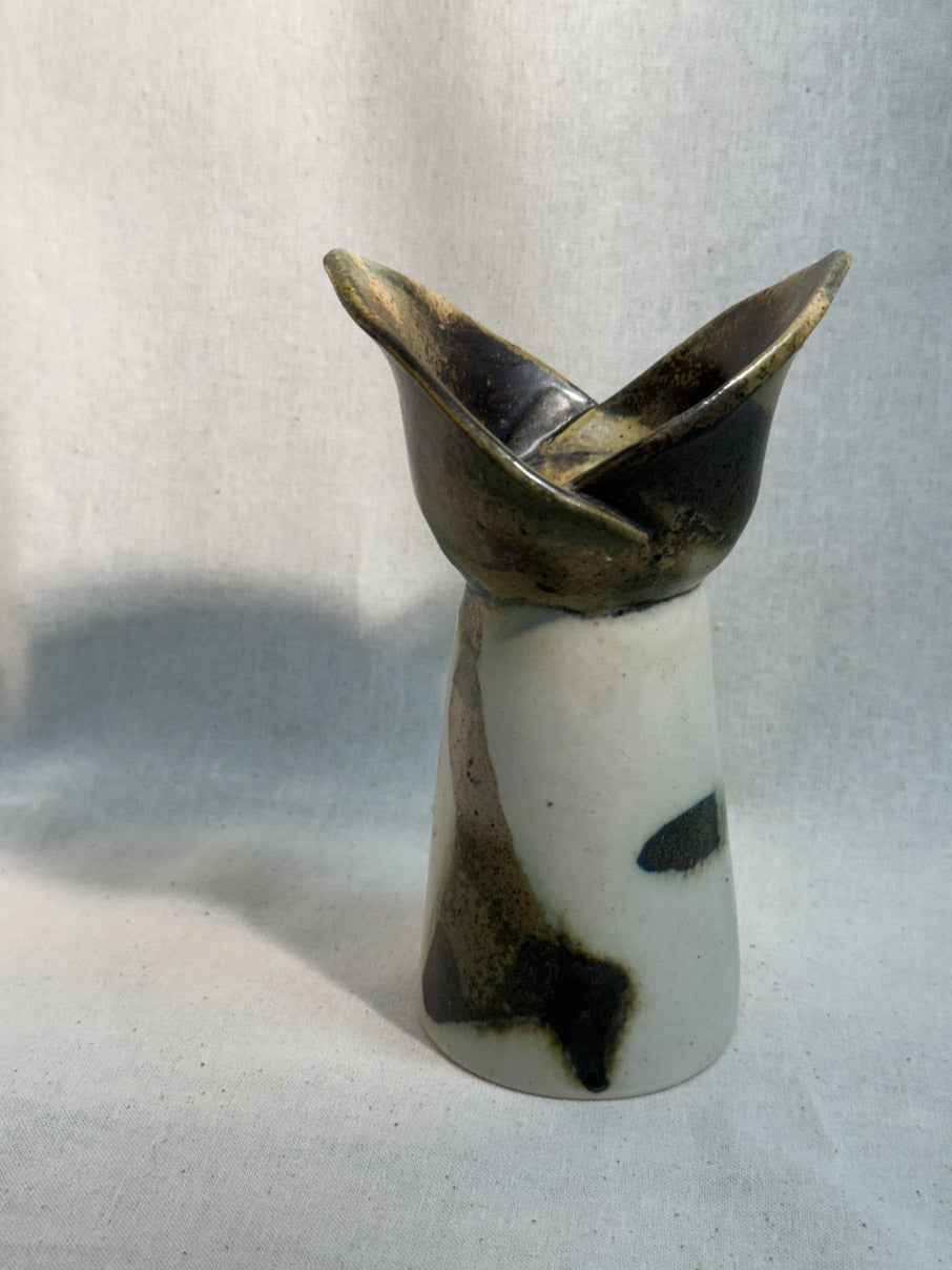 Handmade Finnish ceramic tealight holder