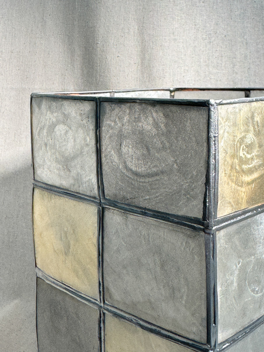 Capiz shell small lampshade