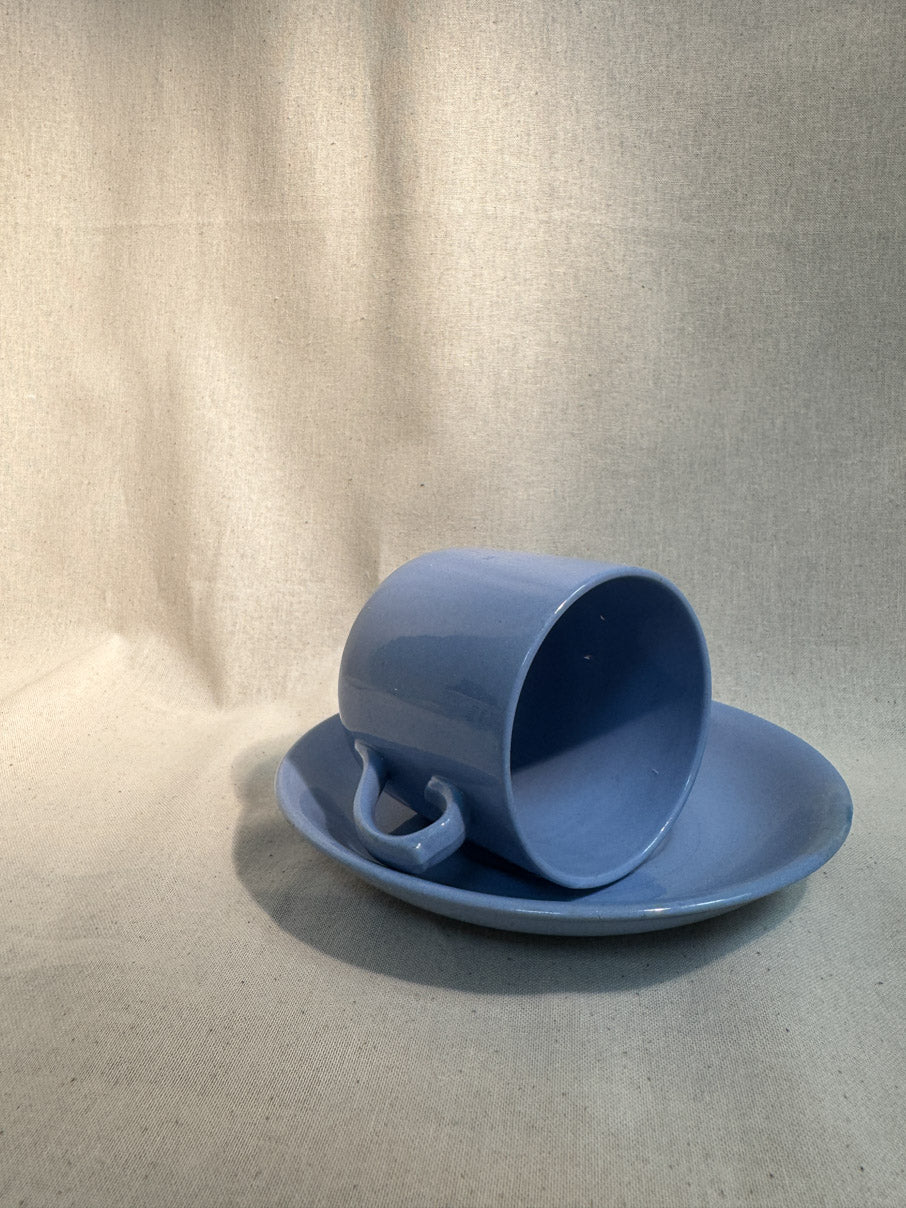 Dudsons Hanley Pottery 1950s teacup and saucer