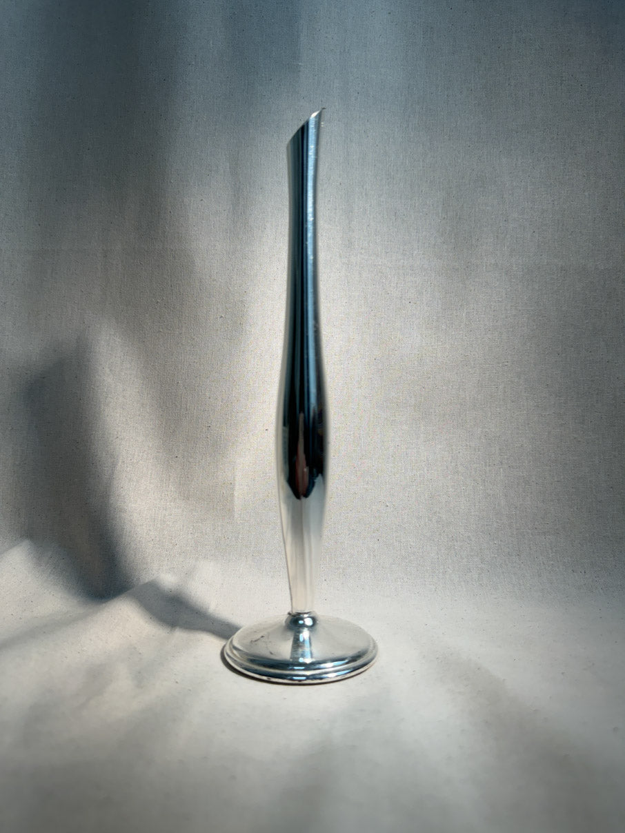 Wurttembergische Metallwarenfabrik silver bud vase