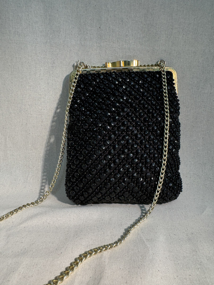 Beaded evening bag