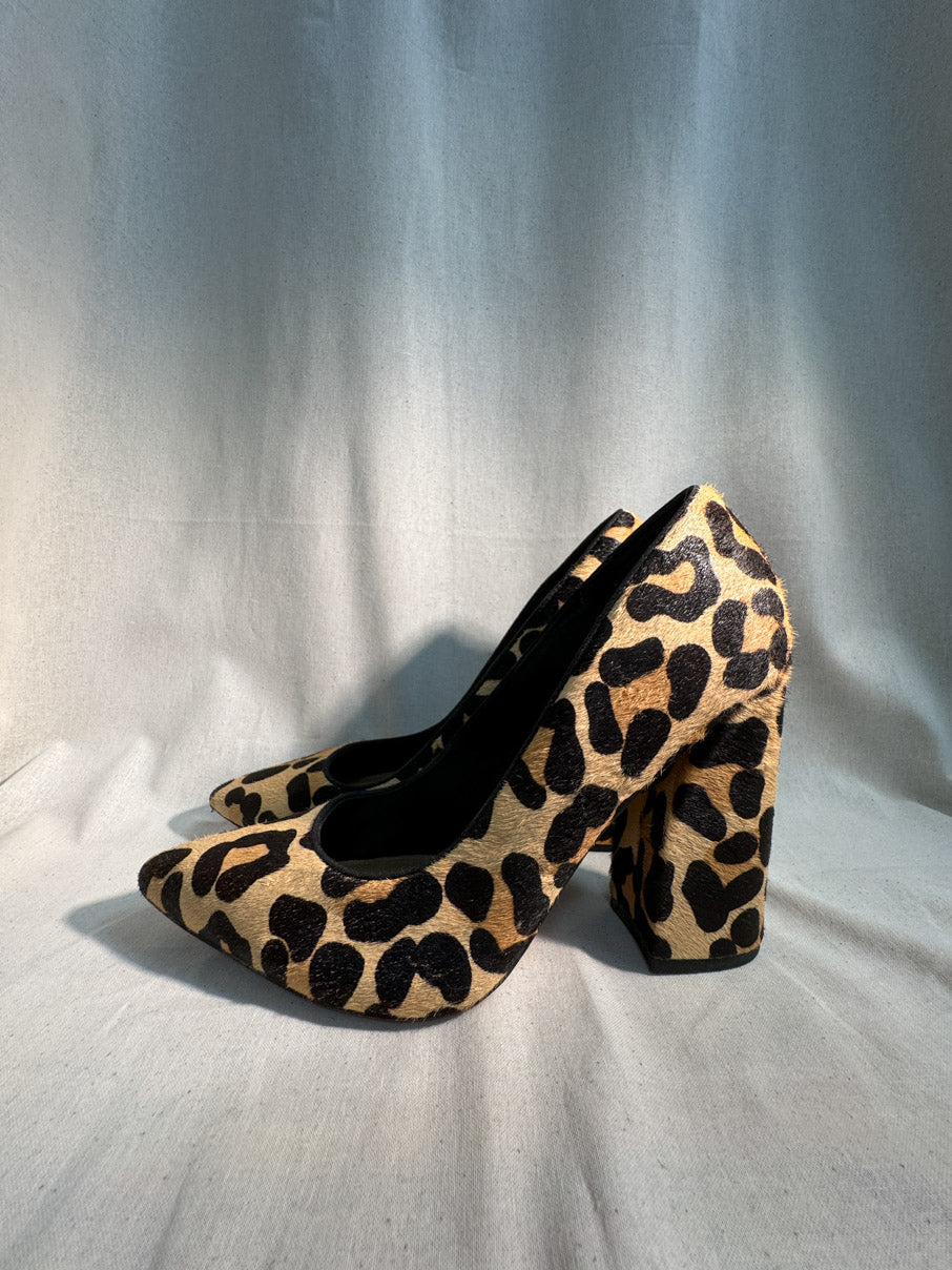 Leopard print ponyhair block heels (6)