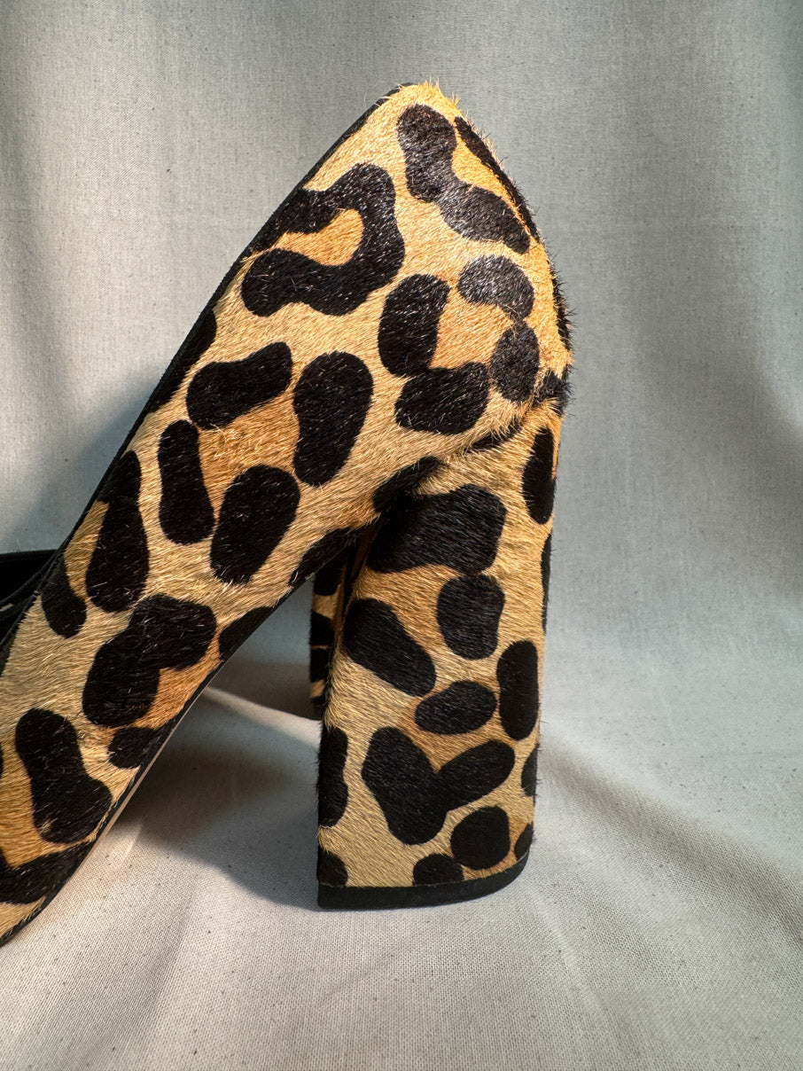 Leopard print ponyhair block heels (6)