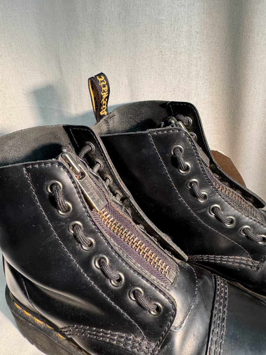 Black flatform boots (6)