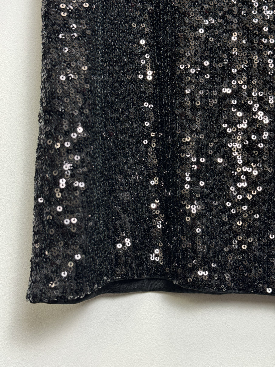 Sequinned t-shirt (S)