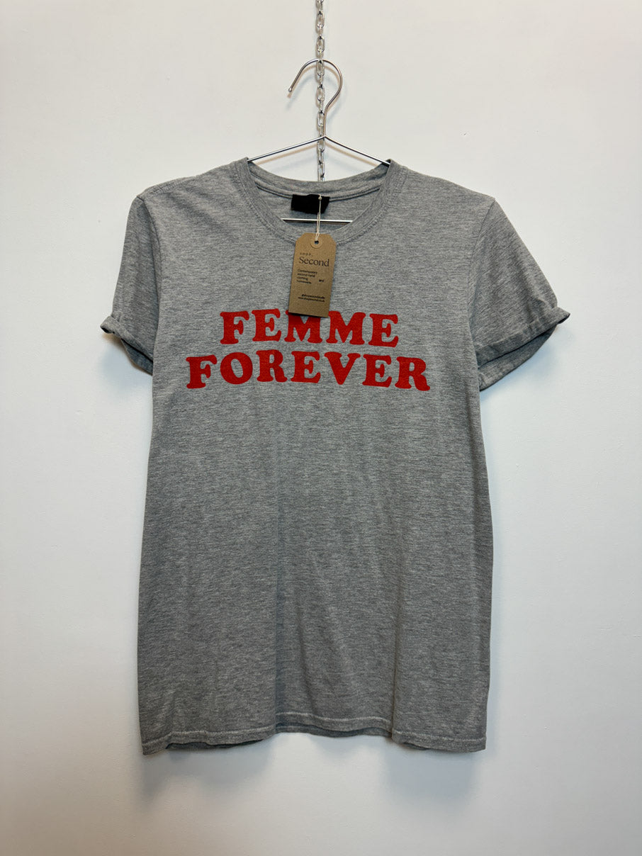 Vintage slogan tshirt (M)