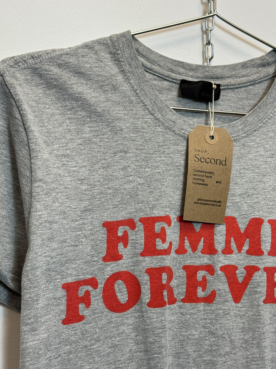 Vintage slogan tshirt (M)