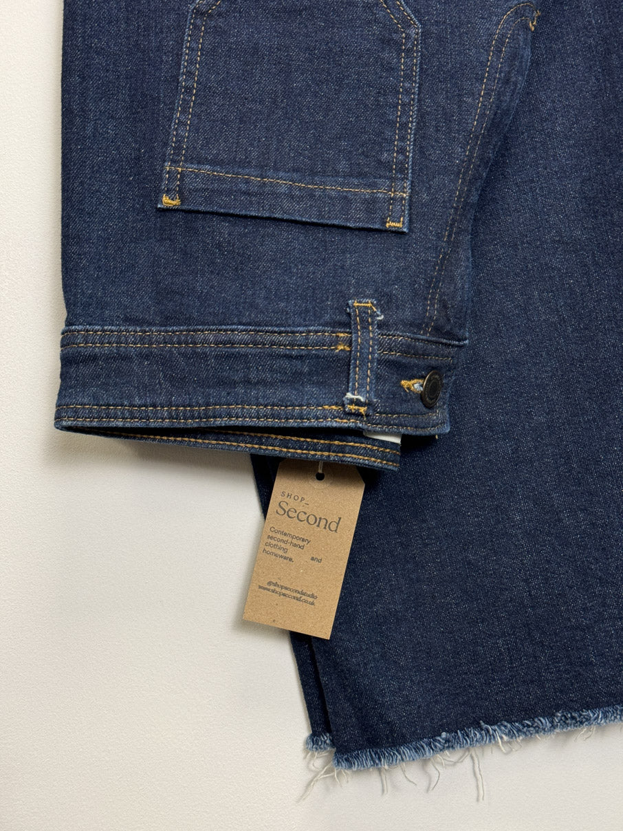 Wide leg 70s style jeans (M)