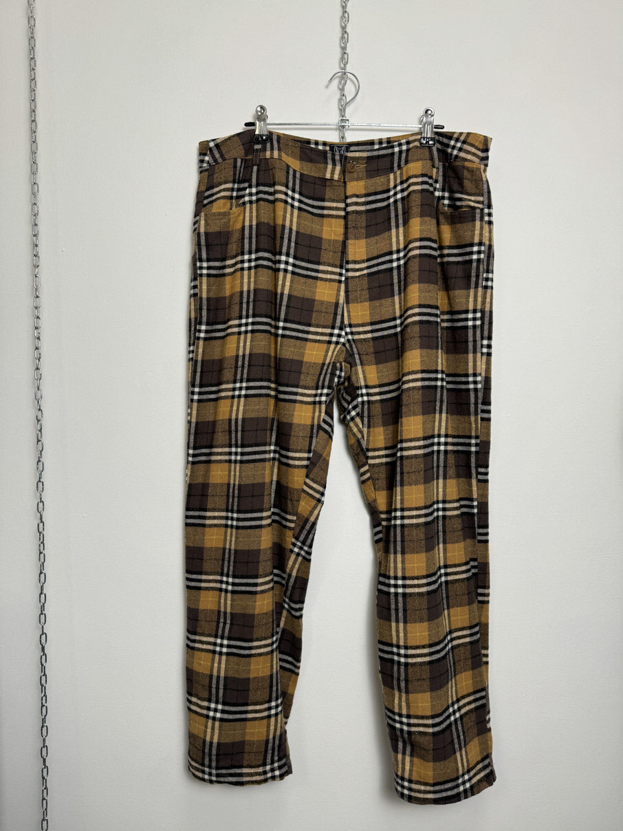 Plaid trousers (M)