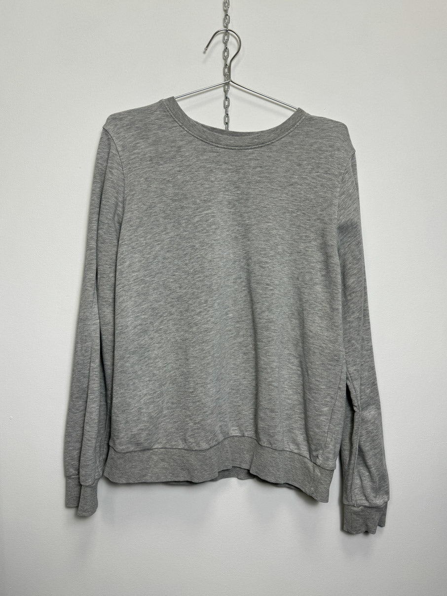 Grey marl sweatshirt (M)