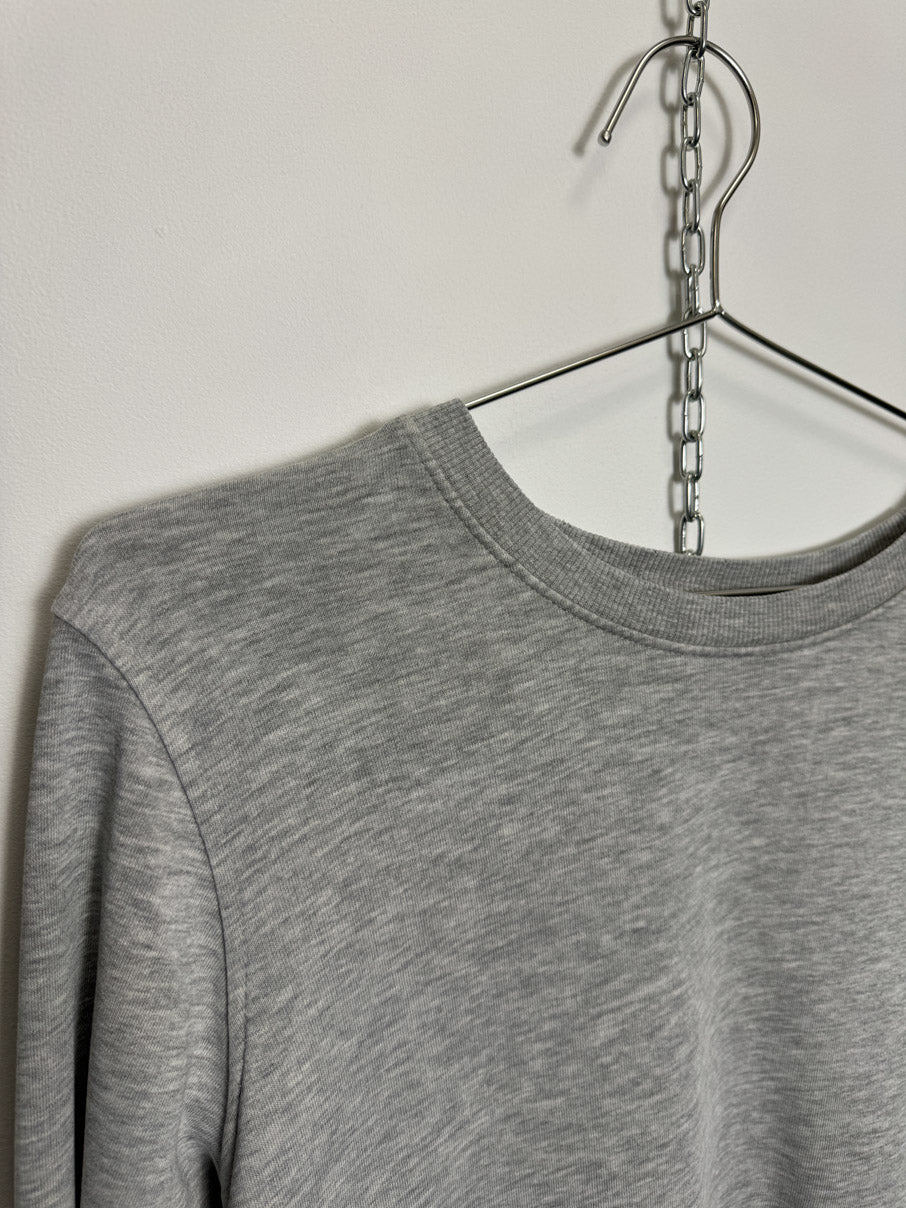 Grey marl sweatshirt (M)