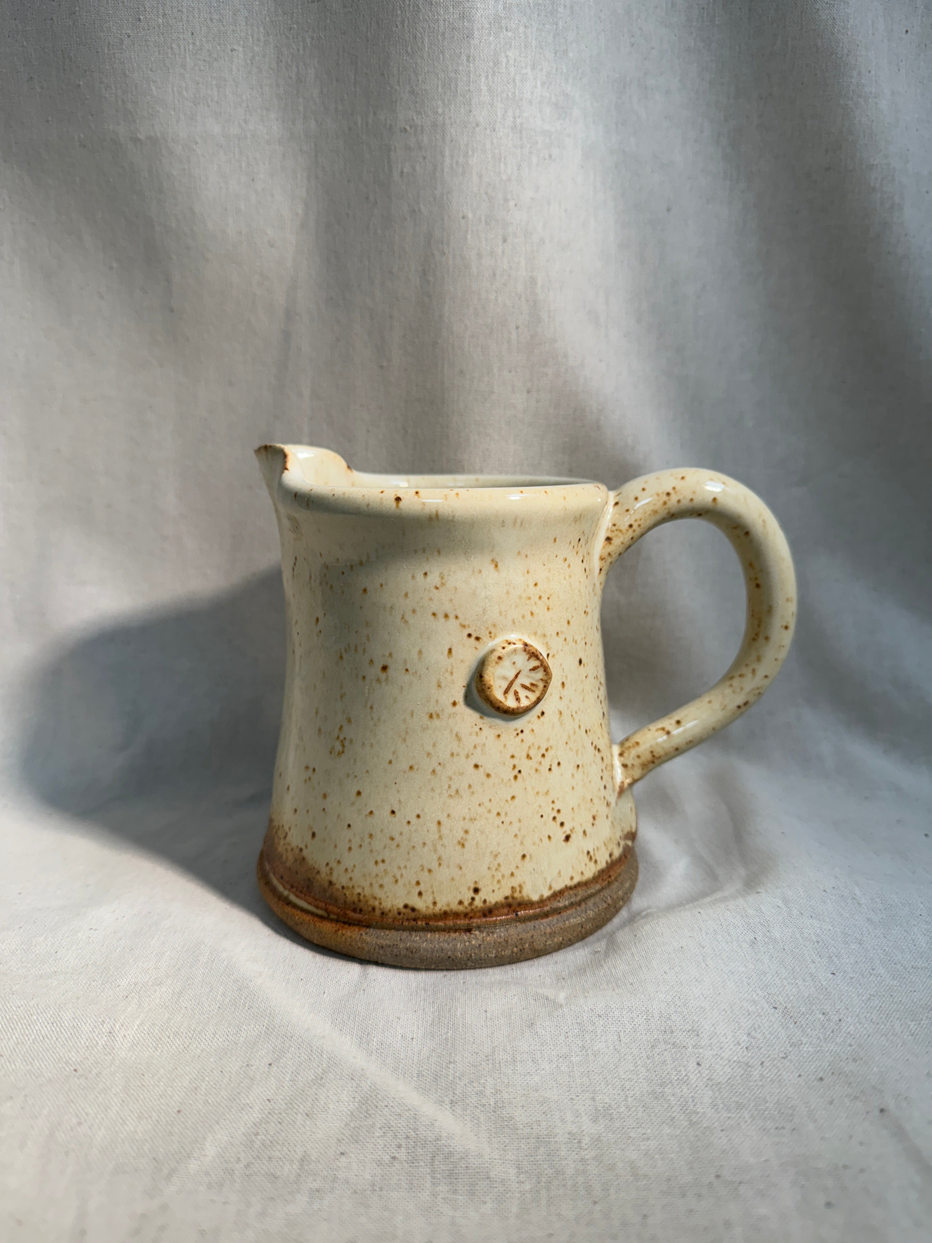 Stoneware splatter jug