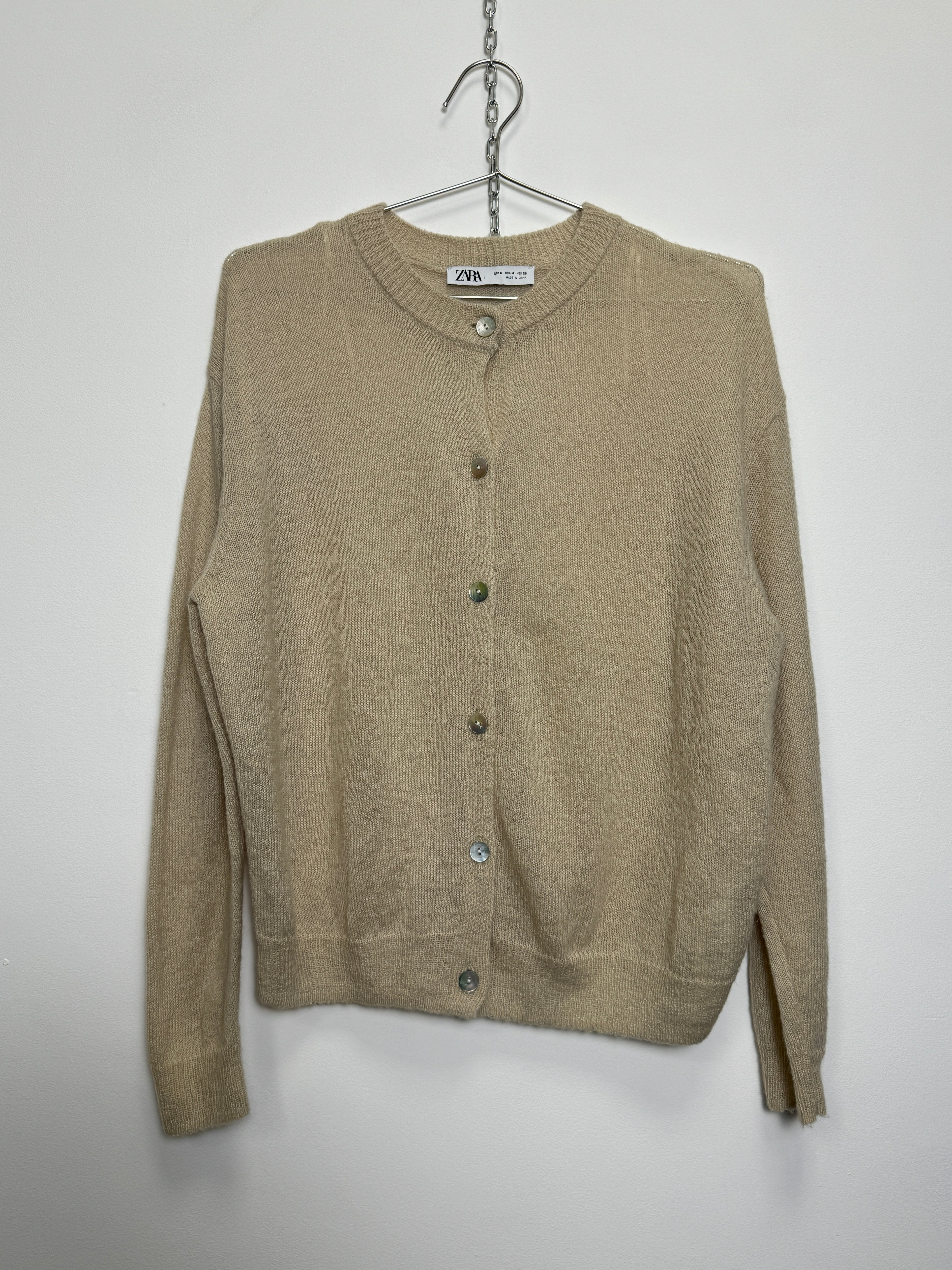 Loose knit cardigan (M)