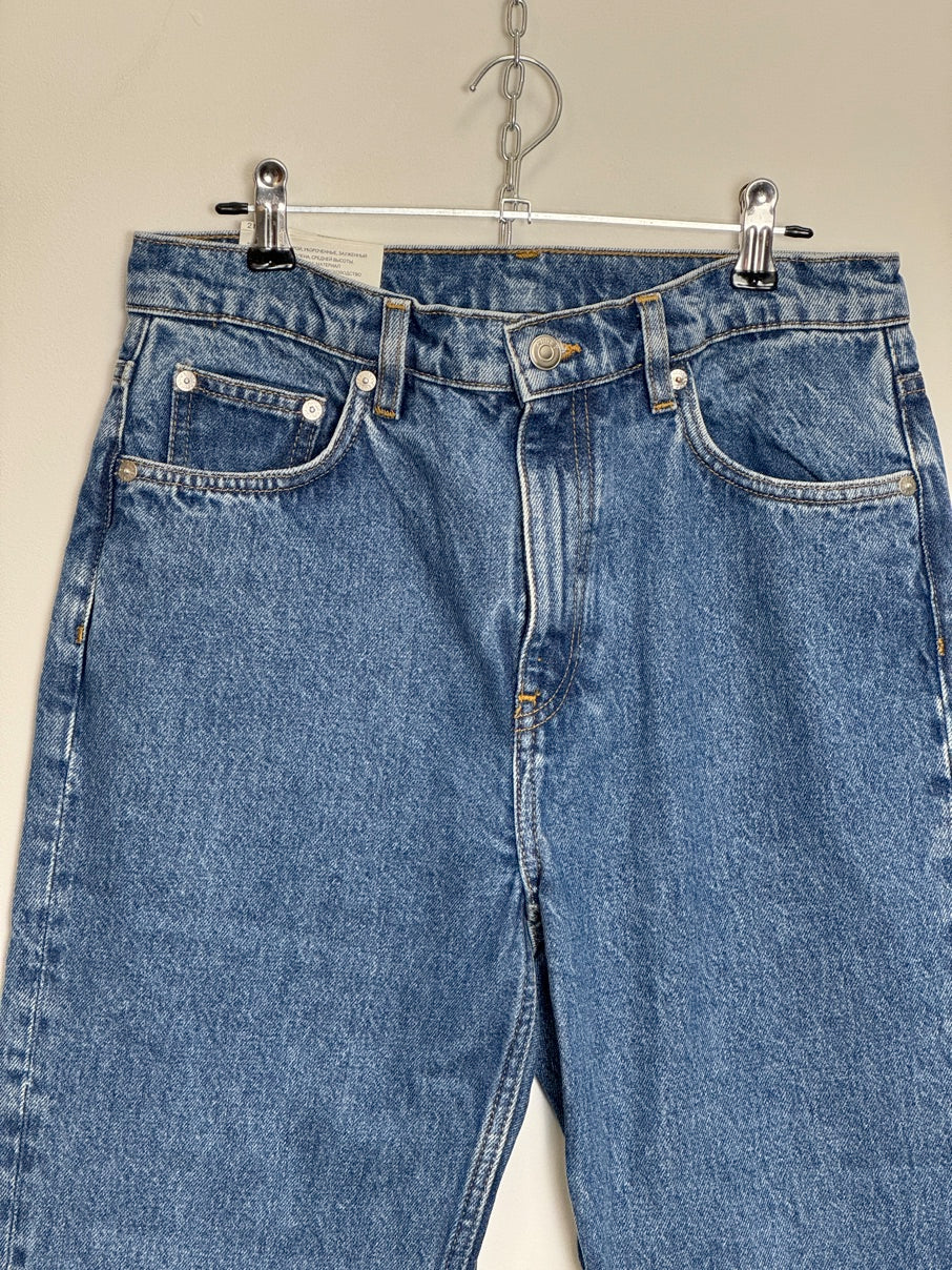 Slim fit cropped jeans (S)