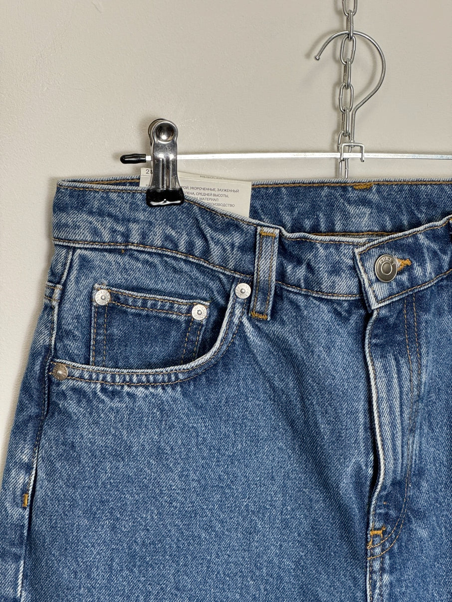Slim fit cropped jeans (S)