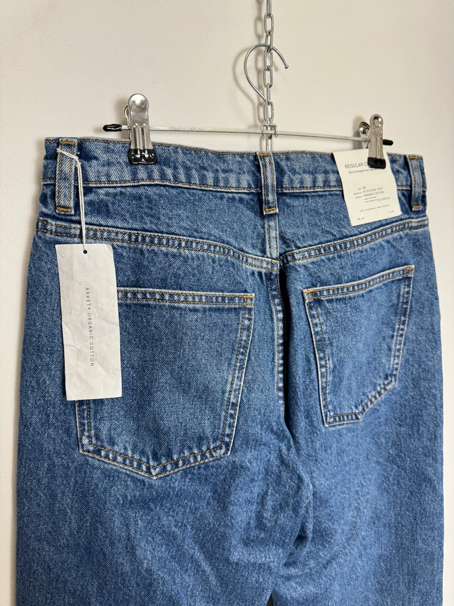 Slim fit cropped jeans (S)