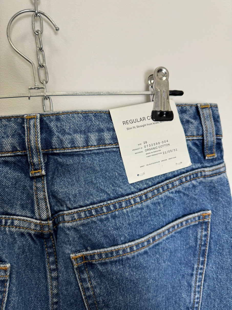 Slim fit cropped jeans (S)