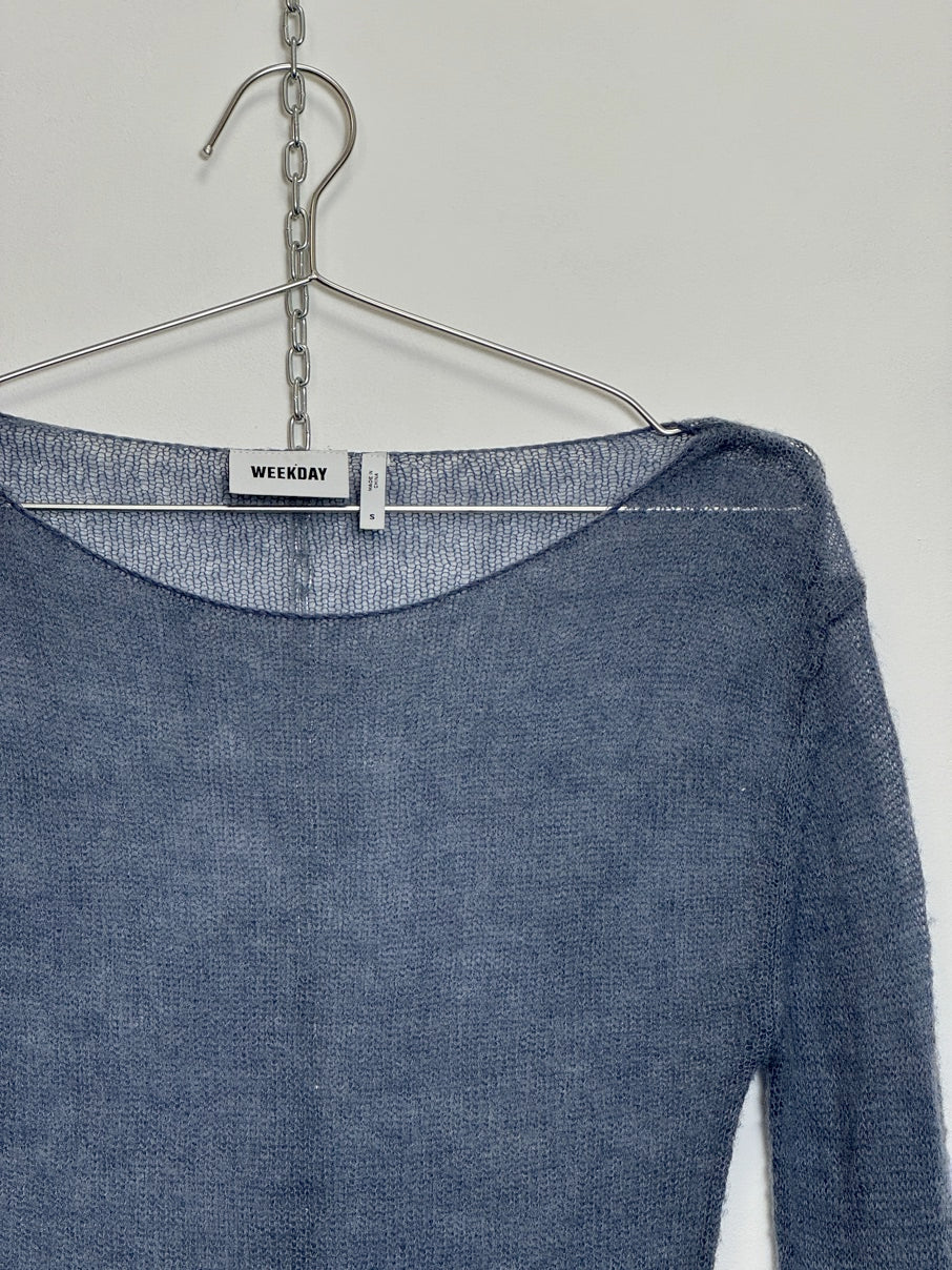 Dip dye jumper (S)