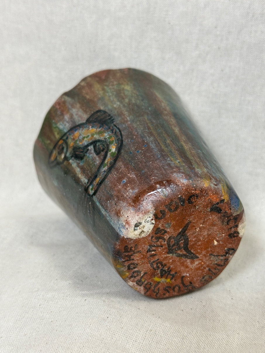 Ceramic fish pot