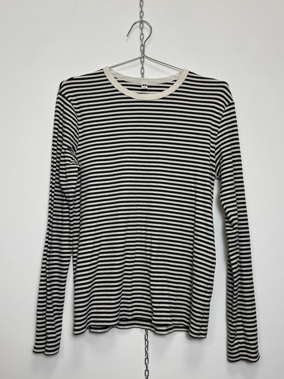 Ribbed long sleeved tshirt (M)