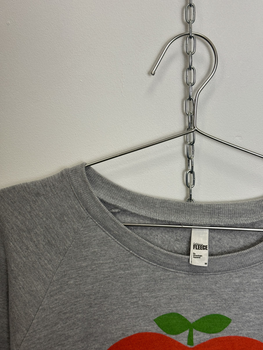 Retro apple sweatshirt (S / M)