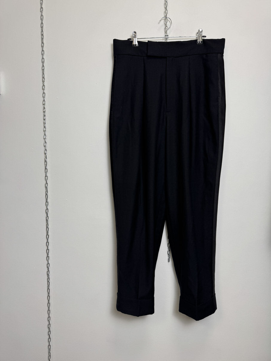 Tailored tuxedo Cigarette trousers (S)