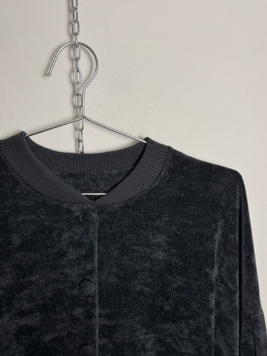 Towelling bomber jacket (M / L)