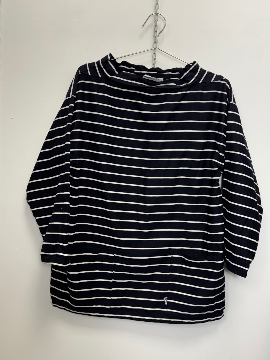 Breton stripe artist smock (S)