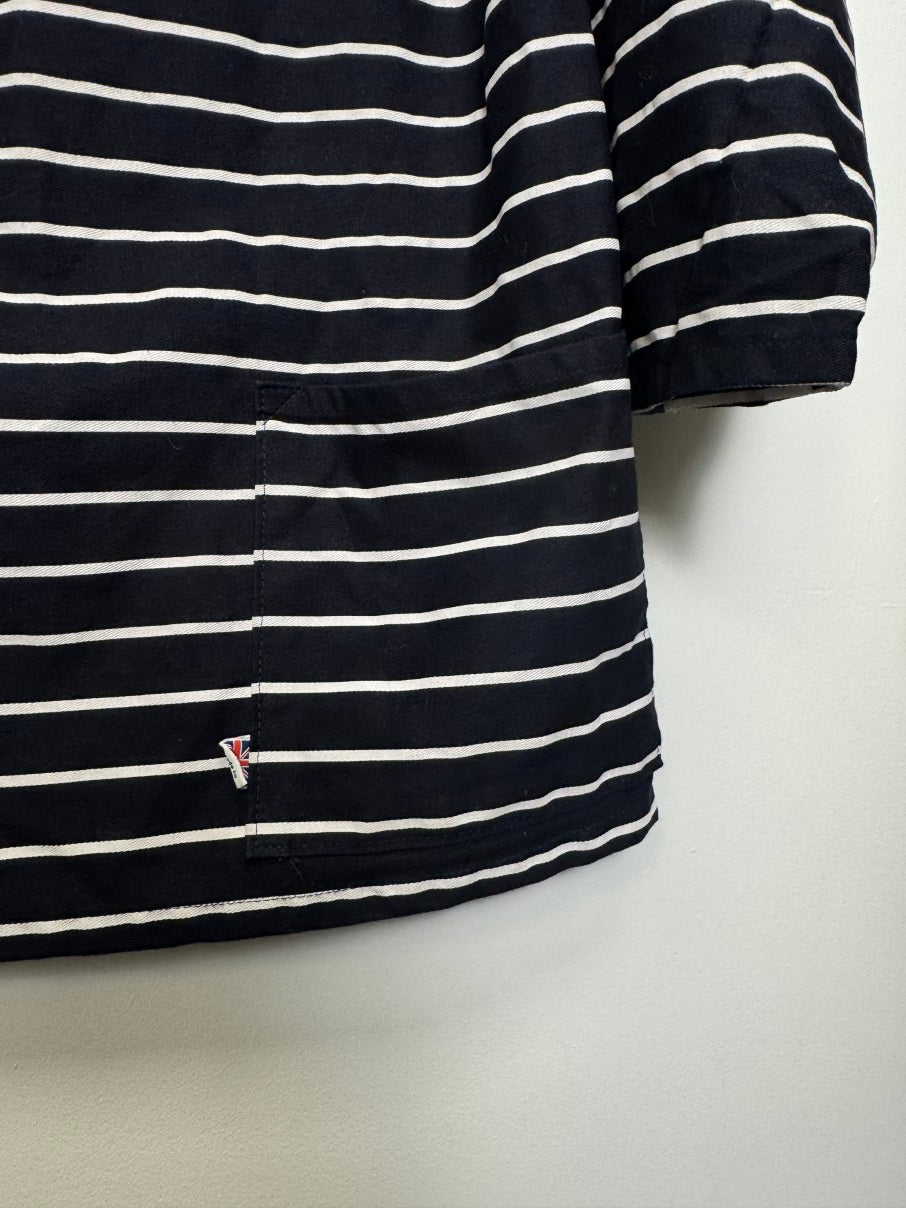 Breton stripe artist smock (S)