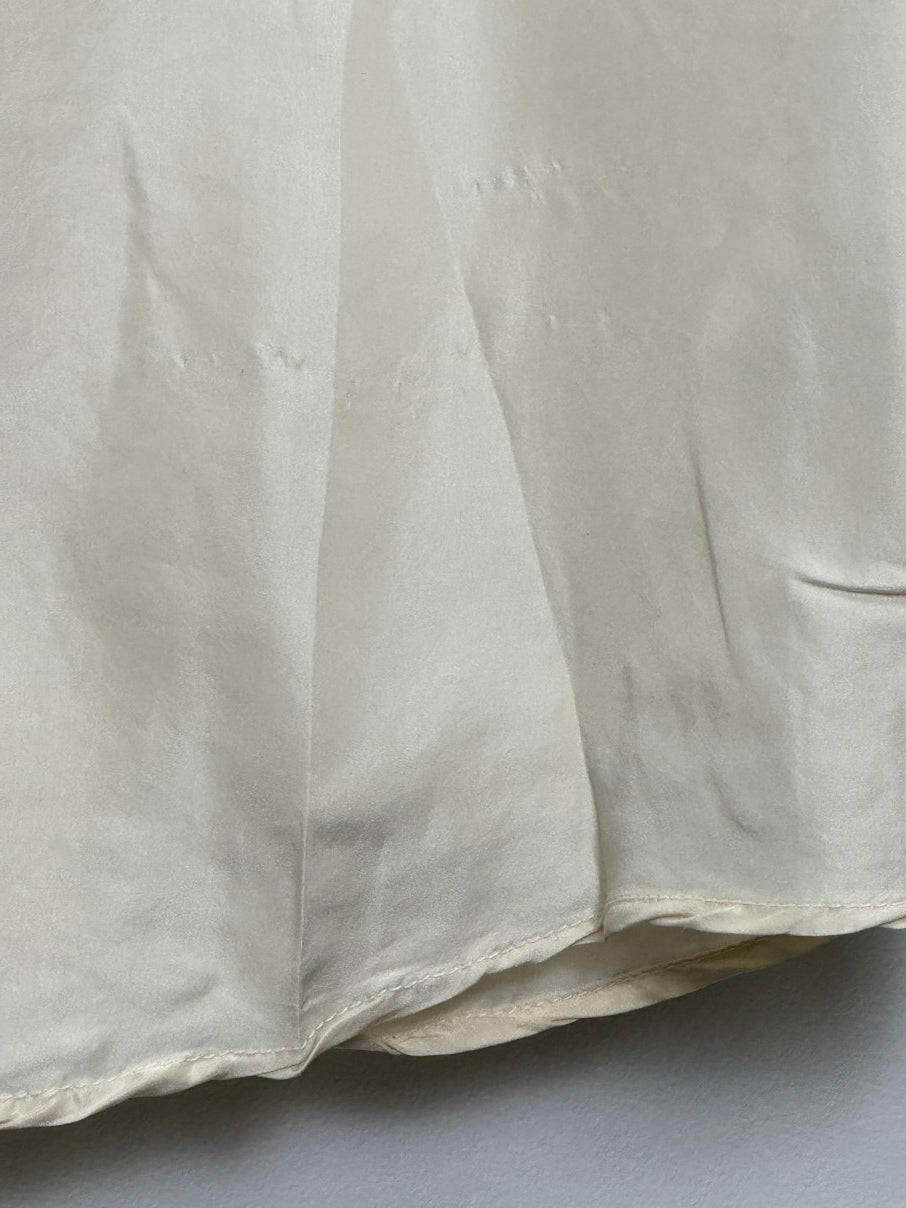Silk embroidered shirt (L)