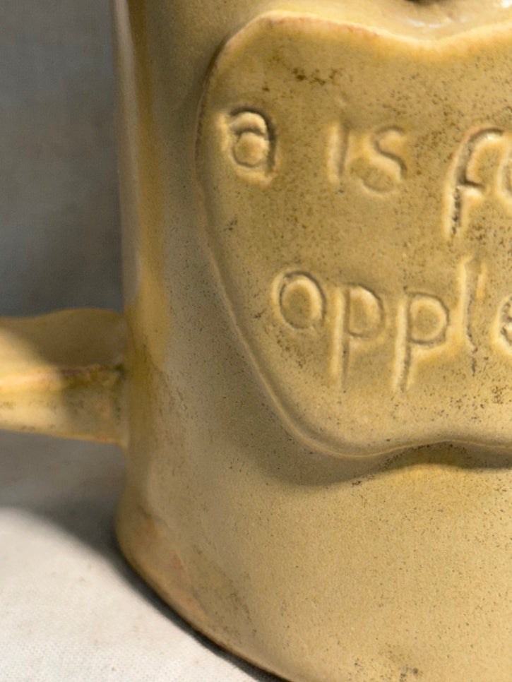 A is for Apple mug