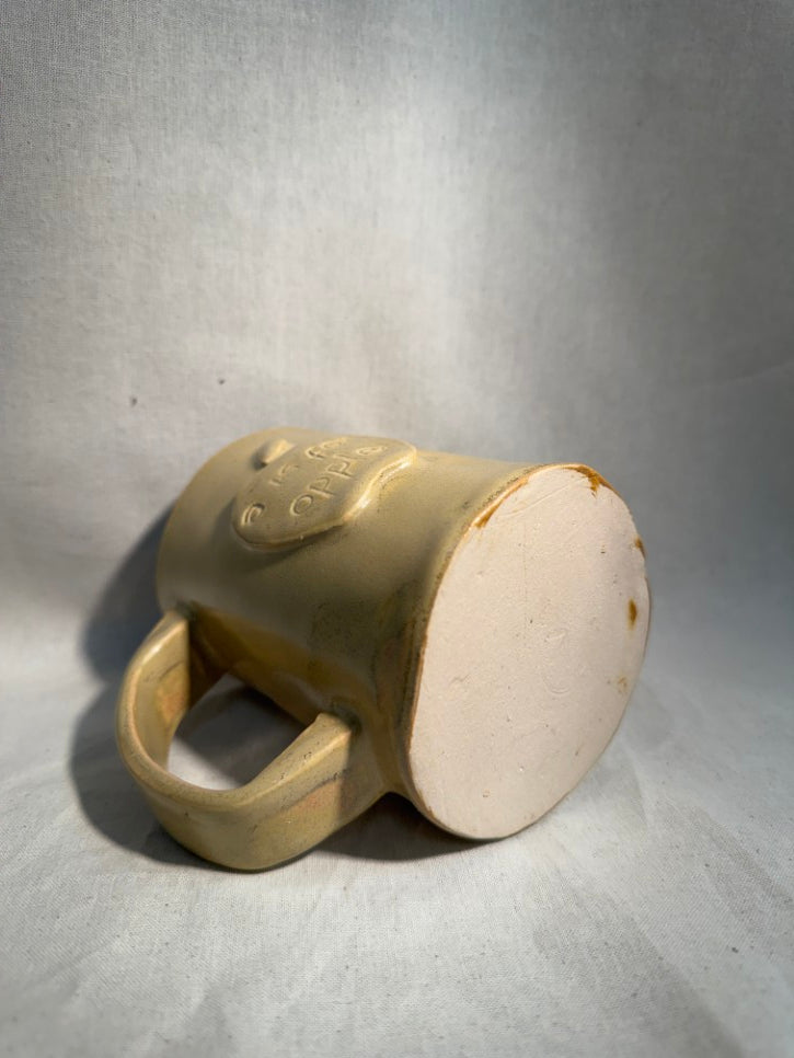 A is for Apple mug