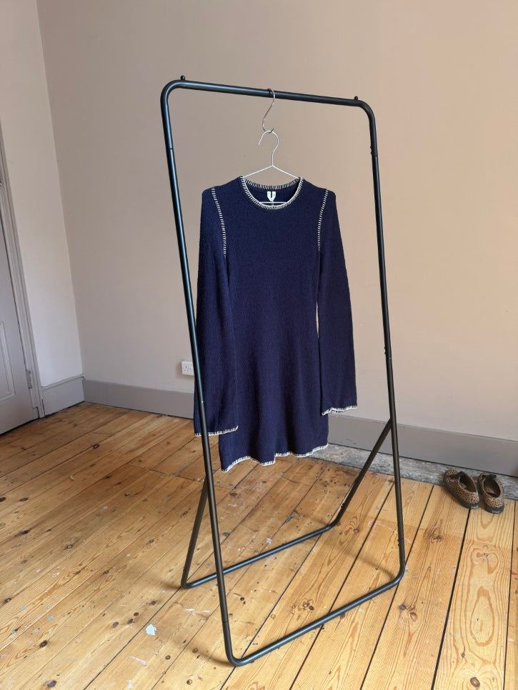Flared sleeve mini dress (XS)
