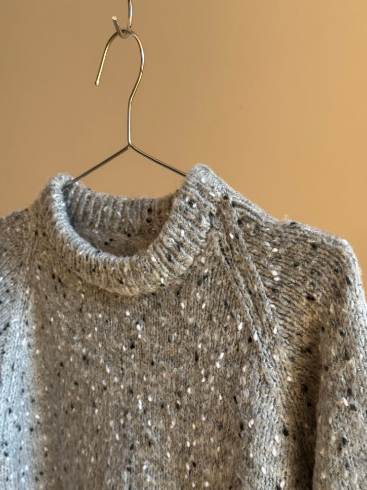 Flecked crew neck jumper (S)