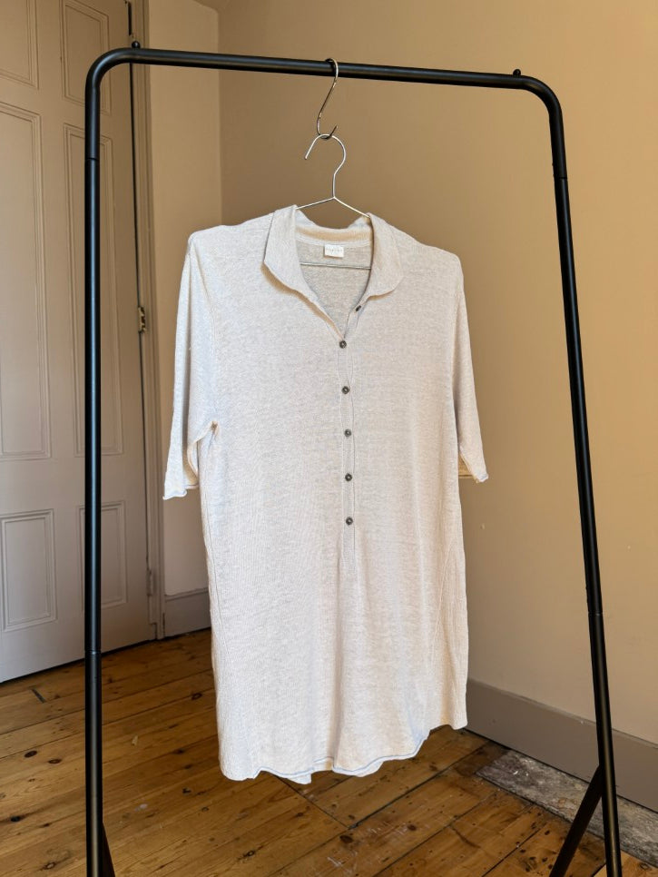 100% linen knit tshirt (M / L)