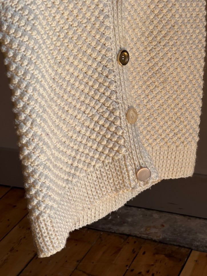 Hand-knitted vest (S)