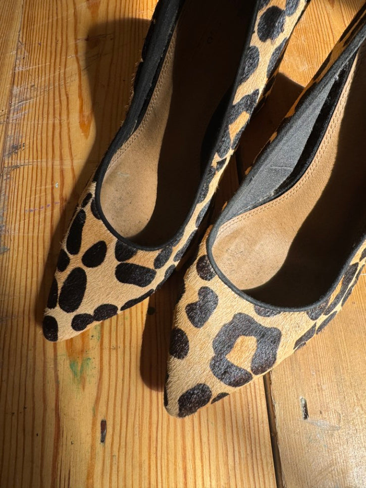 Leopard print ponyhair block heels (6)