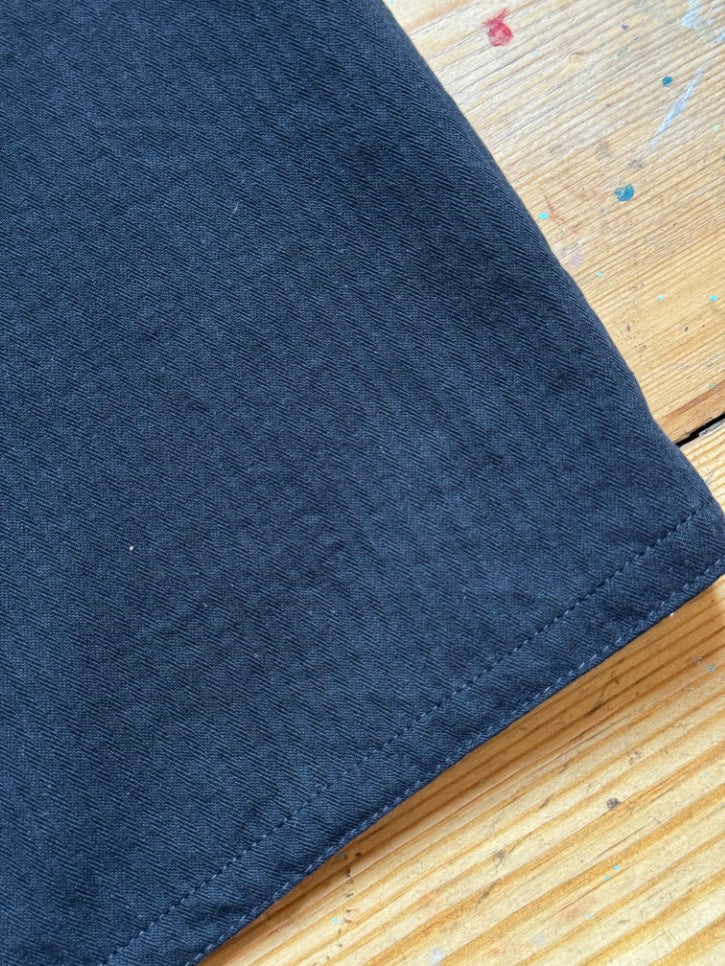 Vintage heavy cotton blend midi skirt (M)