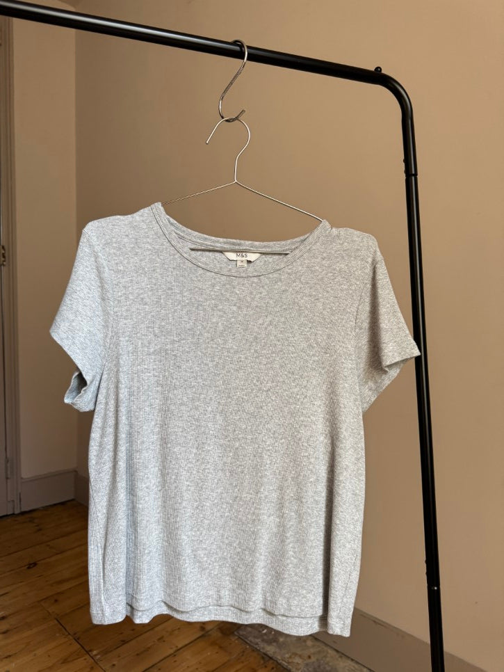 Ribbed baby tee (XL)