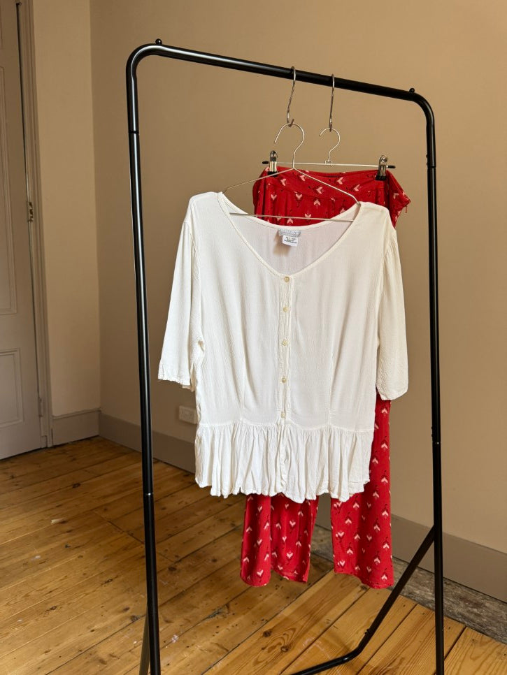 Peplum blouse (S / M)