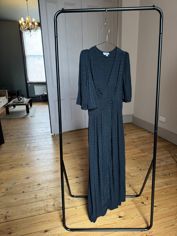 Jacquard tea dress (S)
