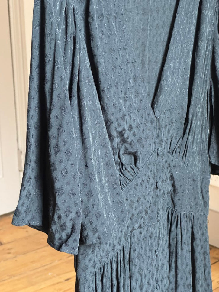 Jacquard tea dress (S)
