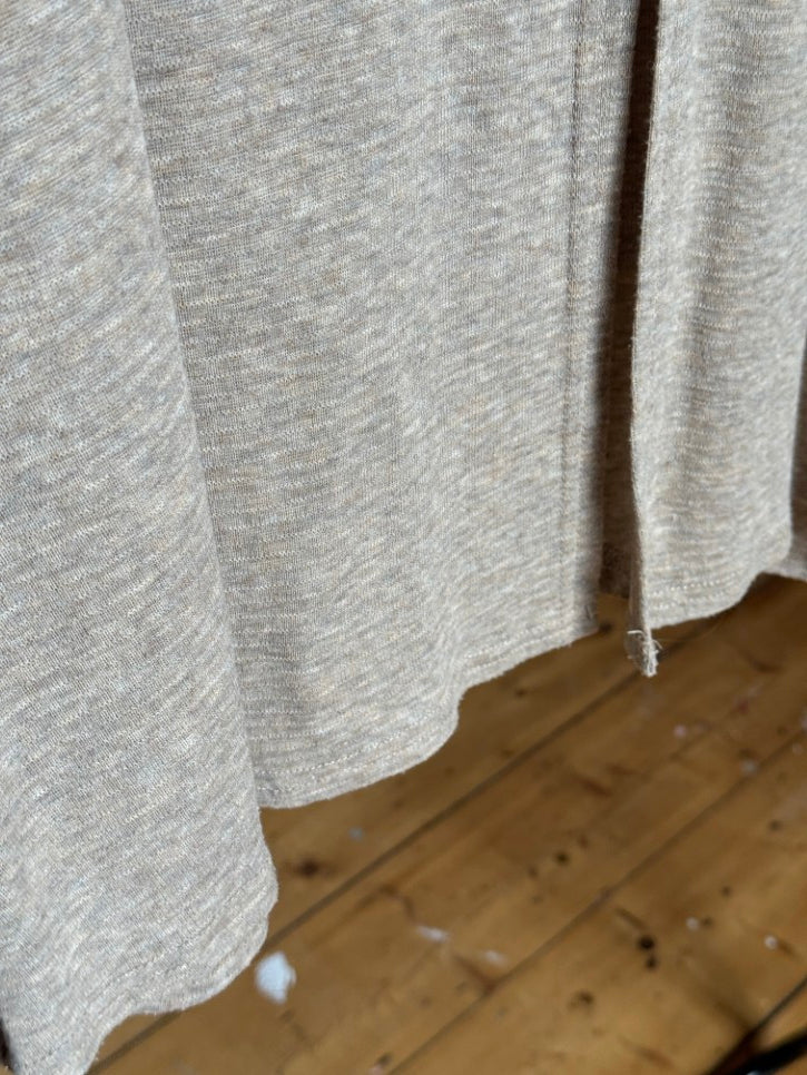 Cross back cardigan top (M)