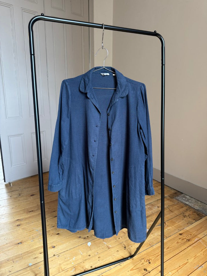 A-line button through dress (M)