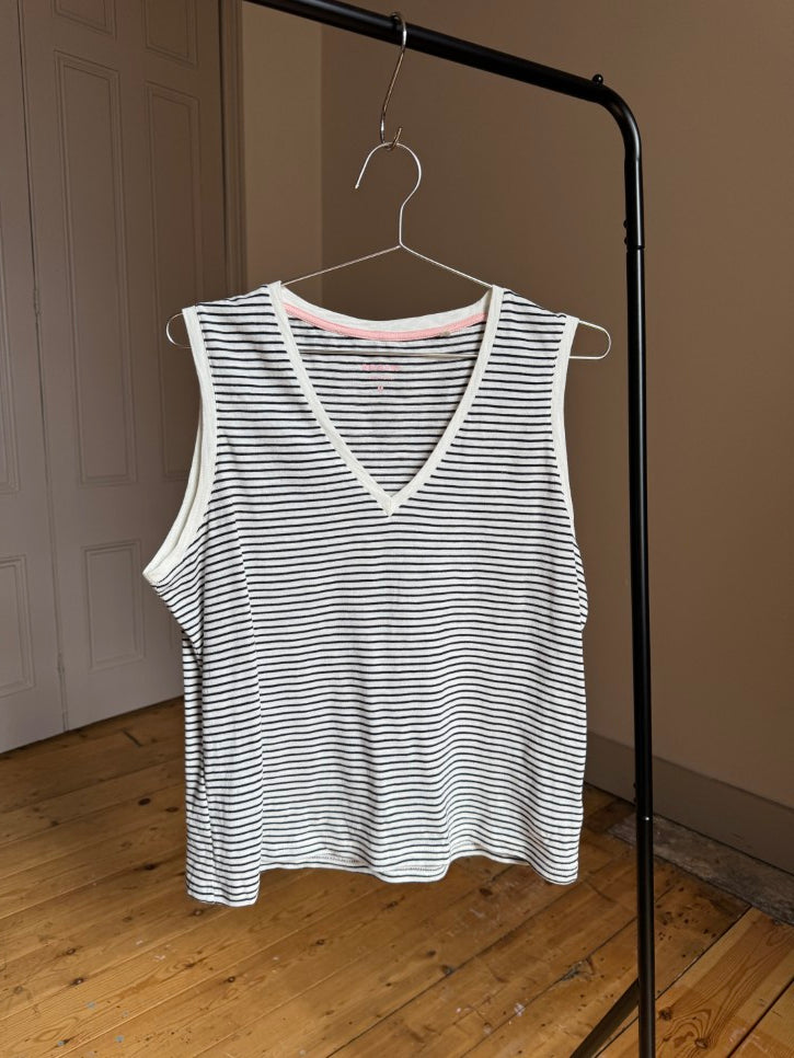 Breton striped vest (M)